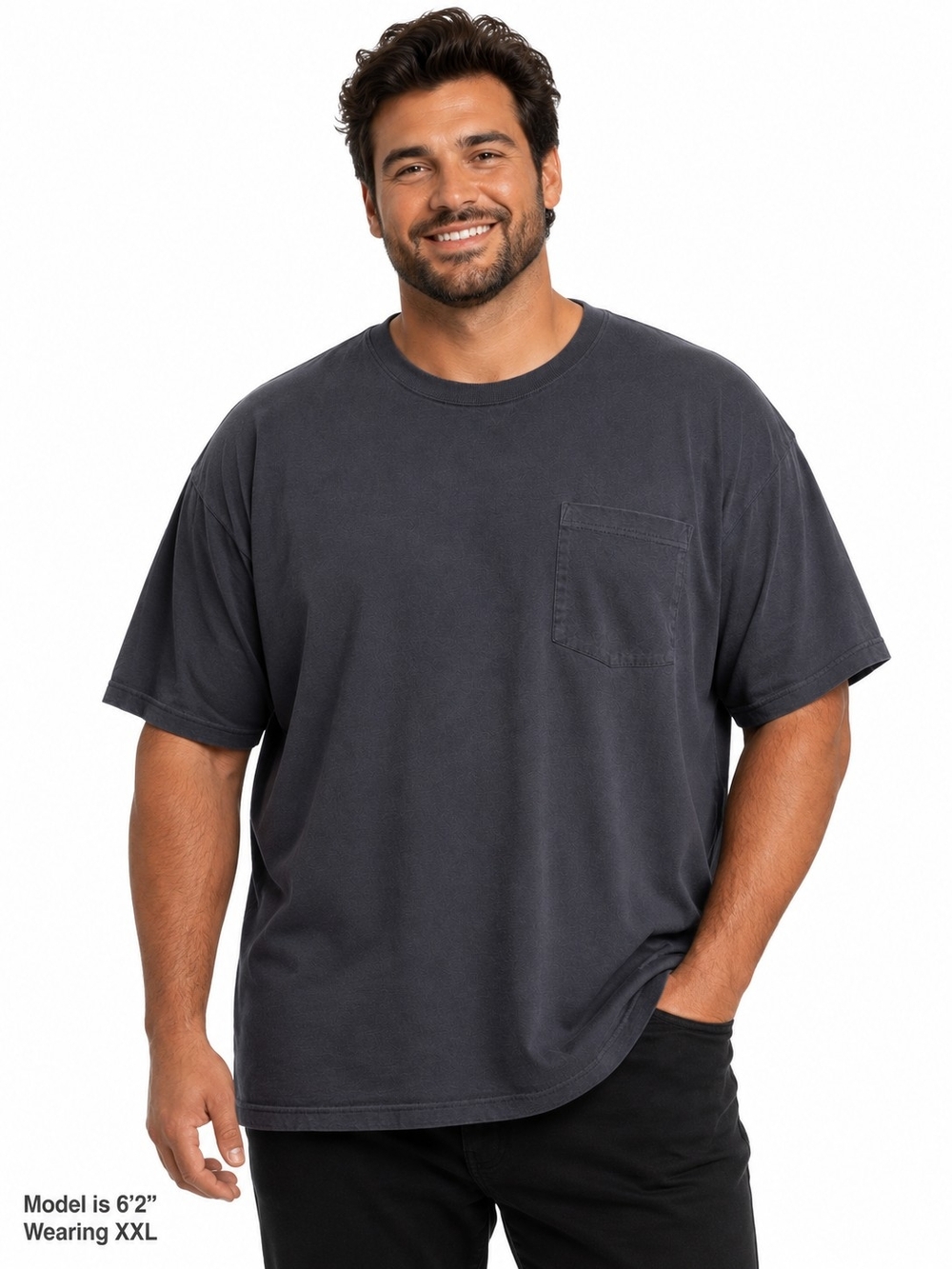 Carhartt Men's Short Sleeve Pocket Tee - Charcoal Gray